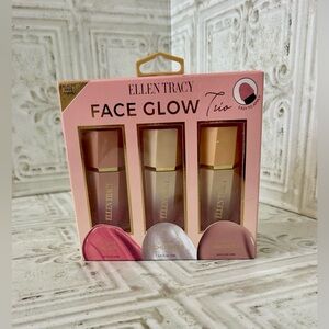 Ellen Tracy Face Glow Trio - Blush, Highlighter, Bronzer
